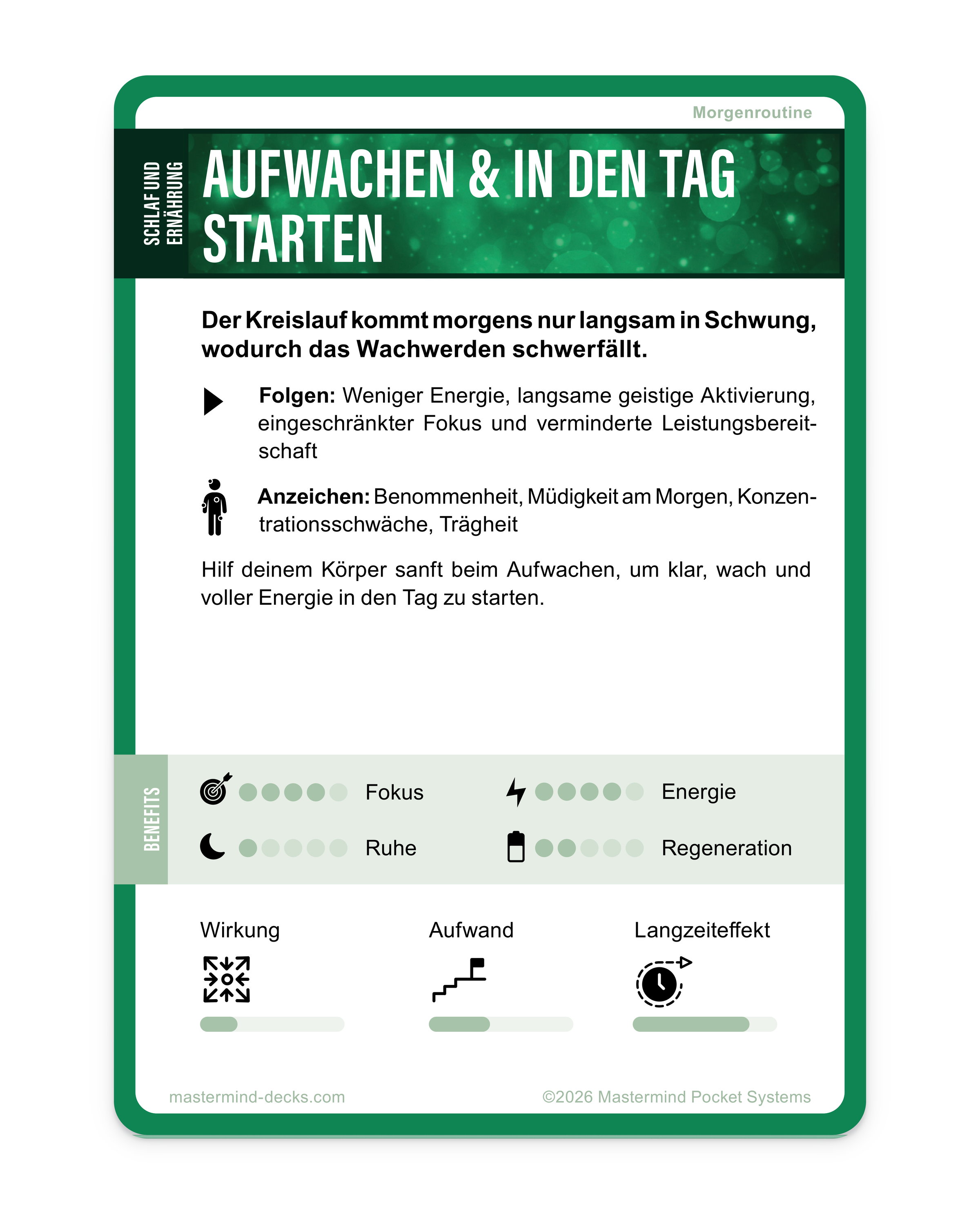 Müdigkeit am Morgen reduzieren: Morgenlicht, feste Aufstehzeit, Bewegung und Wasser für leichteres Aufwachen und mehr Energie